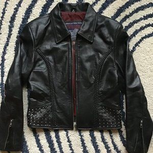 COPY - Flying Bikes Motorcycle Studded/Braided Jacket
